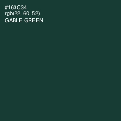 #163C34 - Gable Green Color Image