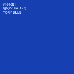 #1640B1 - Tory Blue Color Image