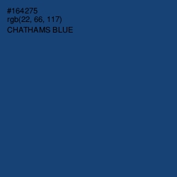 #164275 - Chathams Blue Color Image