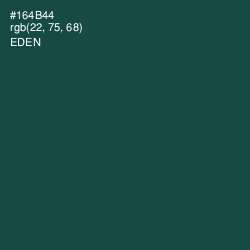 #164B44 - Eden Color Image