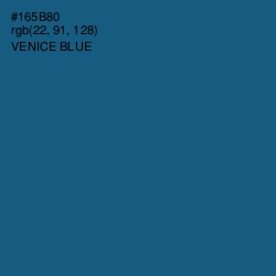 #165B80 - Venice Blue Color Image