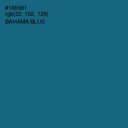 #166681 - Bahama Blue Color Image