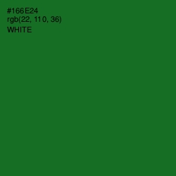 #166E24 - Fun Green Color Image