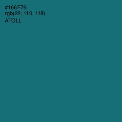 #166E76 - Atoll Color Image