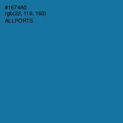 #1674A0 - Allports Color Image