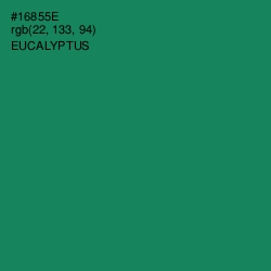 #16855E - Eucalyptus Color Image