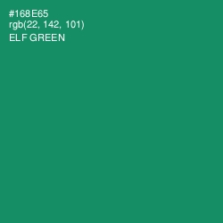 #168E65 - Elf Green Color Image