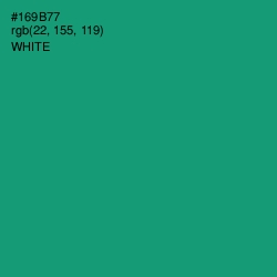 #169B77 - Elf Green Color Image