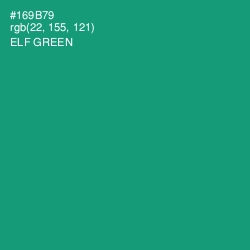 #169B79 - Elf Green Color Image