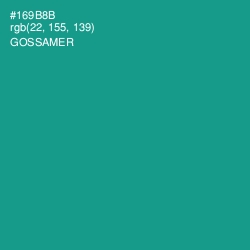 #169B8B - Gossamer Color Image