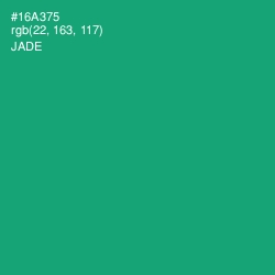 #16A375 - Jade Color Image