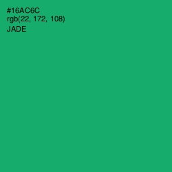 #16AC6C - Jade Color Image