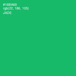 #16BA69 - Jade Color Image