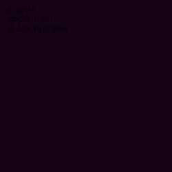 #170116 - Black Russian Color Image