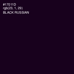#17011D - Black Russian Color Image