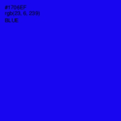 #1706EF - Blue Color Image