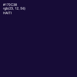 #170C38 - Haiti Color Image