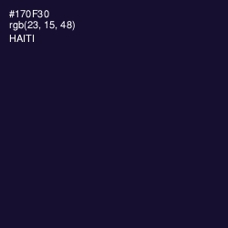 #170F30 - Haiti Color Image