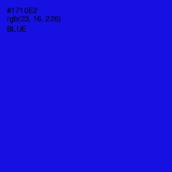 #1710E2 - Blue Color Image
