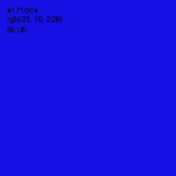 #1710E4 - Blue Color Image