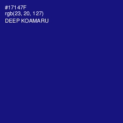 #17147F - Deep Koamaru Color Image