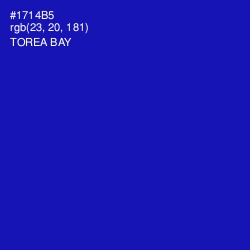 #1714B5 - Torea Bay Color Image