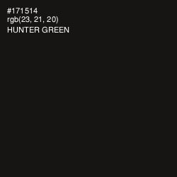 #171514 - Hunter Green Color Image