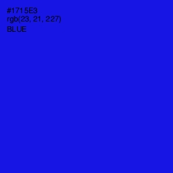 #1715E3 - Blue Color Image