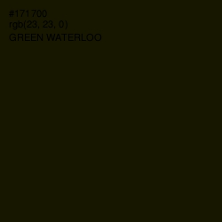 #171700 - Green Waterloo Color Image