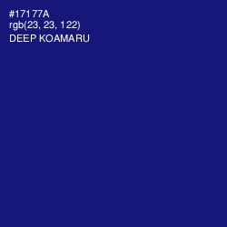 #17177A - Deep Koamaru Color Image