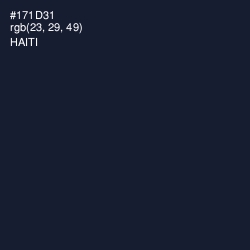 #171D31 - Haiti Color Image