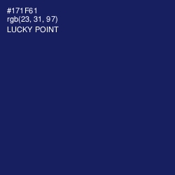 #171F61 - Lucky Point Color Image