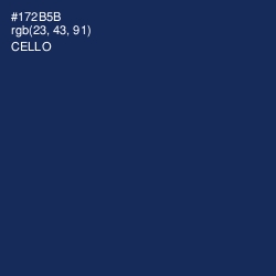 #172B5B - Cello Color Image