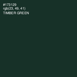 #173129 - Timber Green Color Image