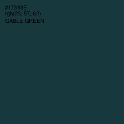 #17393E - Gable Green Color Image