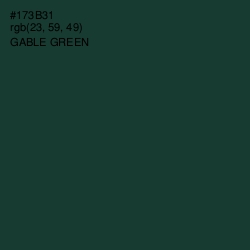 #173B31 - Gable Green Color Image