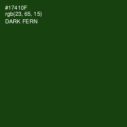 #17410F - Dark Fern Color Image