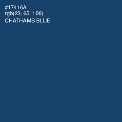 #17416A - Chathams Blue Color Image