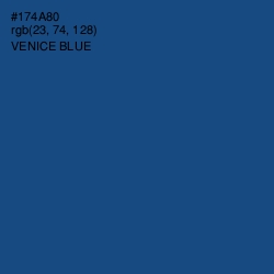 #174A80 - Venice Blue Color Image