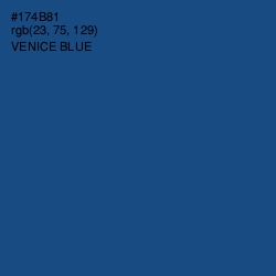 #174B81 - Venice Blue Color Image