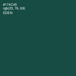 #174C45 - Eden Color Image