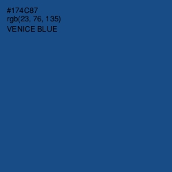 #174C87 - Venice Blue Color Image