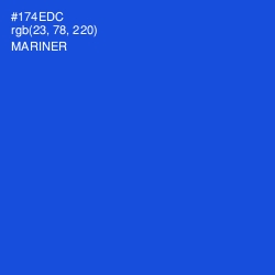 #174EDC - Mariner Color Image