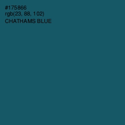 #175866 - Chathams Blue Color Image