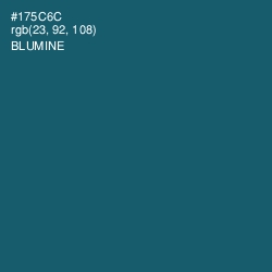#175C6C - Blumine Color Image