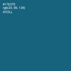 #17637E - Atoll Color Image
