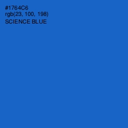 #1764C6 - Science Blue Color Image