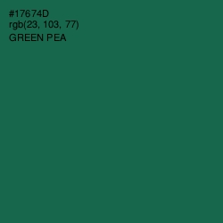 #17674D - Green Pea Color Image