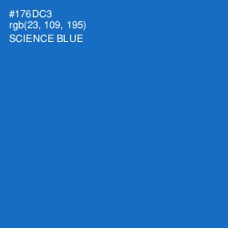 #176DC3 - Science Blue Color Image