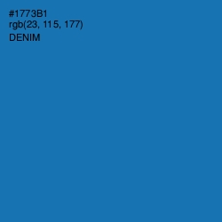 #1773B1 - Denim Color Image